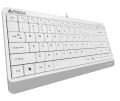 A4 Tech FK11 Usb Q Trk Mini Beyaz Multimedya Klavye