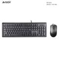 A4 Tech KR-9276 Q Kablolu USB Q MMedya Klavye + Optik Mouse Set