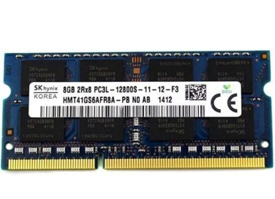 8GB Hynix 1600Mhz 1.35V CL11 Kutusuz DDR3 Notebook Ram