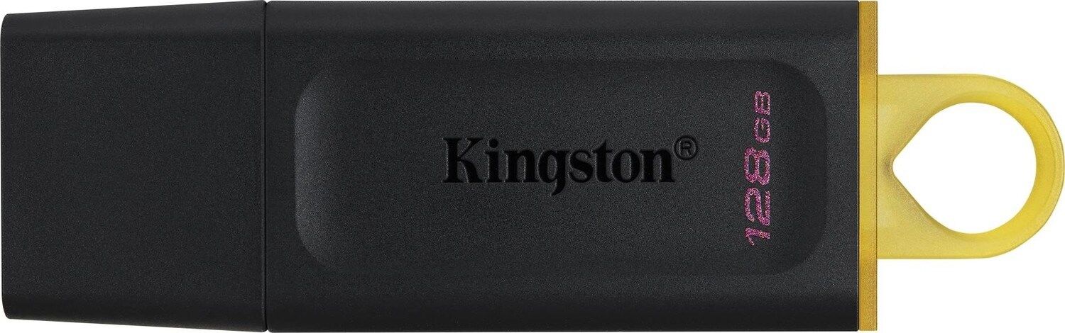 128 GB Kingston DTX/128GB USB 3.2 Gen1 D.Trav.Exodia (Black+Yellow) Flash Bellek