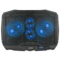 Addison Rampage AD-RC4 Mavi Ledli 2*125mm+2*70mm Işıklı Fan 15-17 Notebook Soğut