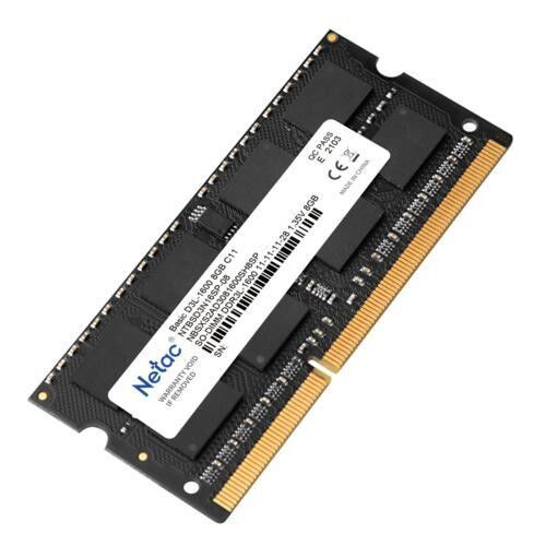8GB Netac Basic 1600MHz DDR3L [NTBSD3N16SP-08] NB Ram
