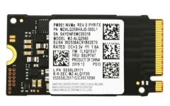 Samsung 256GB M.2 PCIe Nvme 2050/1000MB/s (MZ-VLQ2560) SSD Disk