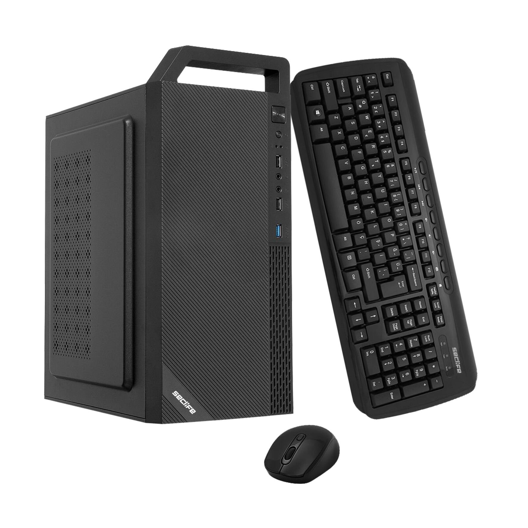 Seclife SC-1230+ i5-12400F 16GB 500GB Nvme 2GB VGA 300W Dos