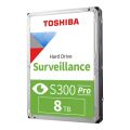 8 TB Toshiba S300 Pro 7200 Sata3 (MD10ADA800V) 512MB 7/24 Güvenlik Disk