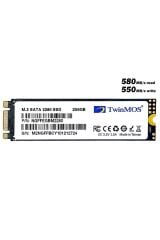 256GB TwinMOS M.2 2280 Sata3 580Mb-550Mb/s (NGFFEGBM2280) SSD Disk