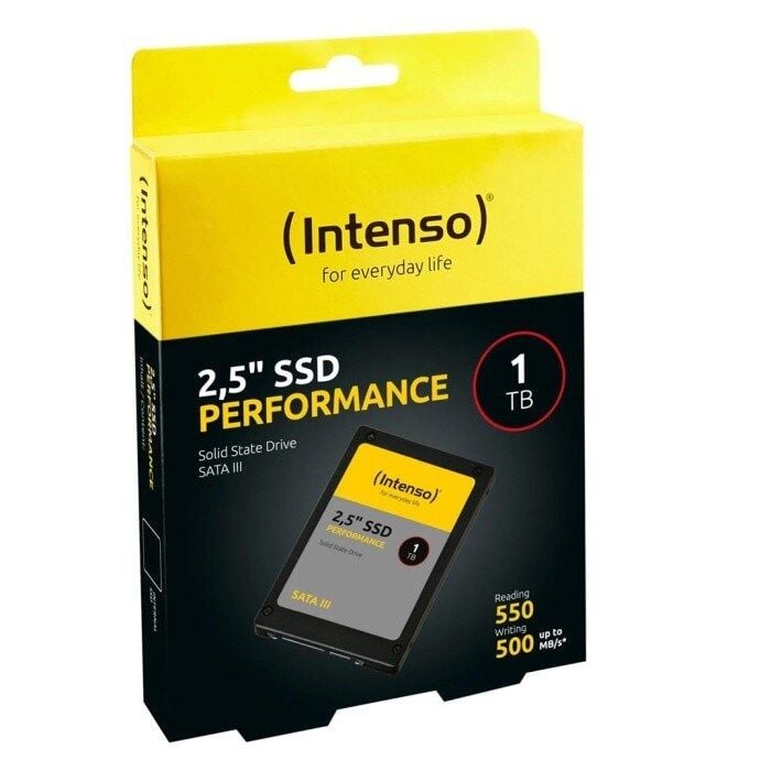 1TB Intenso Top 2.5'' Sata 3 520MB-500MB/s (3812460) SSD Disk