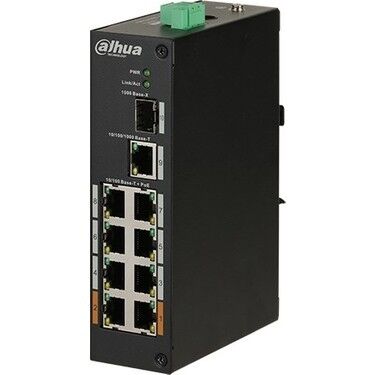 Dahua PFS3110-8ET-96-V2 8 Port 96W POE +1SFP Yönetilemez Switch