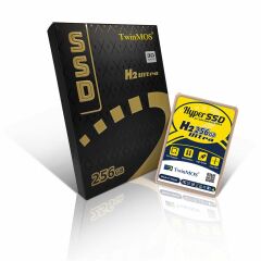 256GB TwinMOS 2.5'' Sata3 580Mb-550Mb/s 3DNAND (TM256GH2UGL) SSD Disk