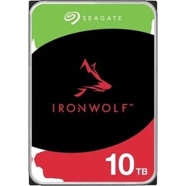 10 TB Seagate Ironwolf 256MB 7200Rpm (ST10000VN0000) 7/24 Güvenlik Disk(Disti G)