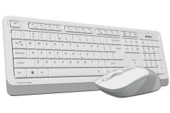 A4 Tech FG1010 2.4G Beyaz Q Fn-Mm Klv+Optik Mouse Set