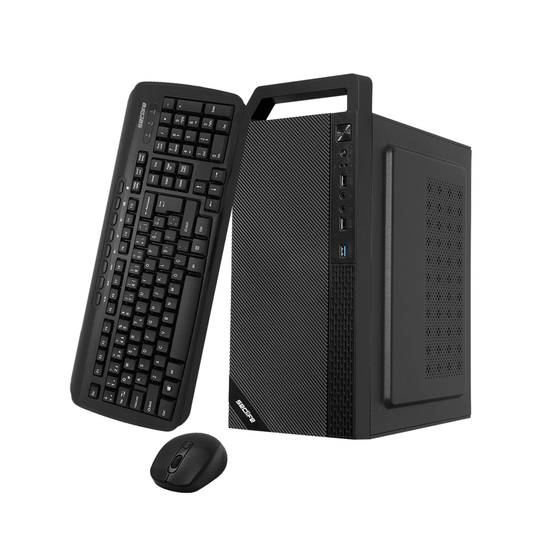Seclife SC-A5530 Ryzen 5500 16GB 500GB Nvme 2GB VGA 300W Dos