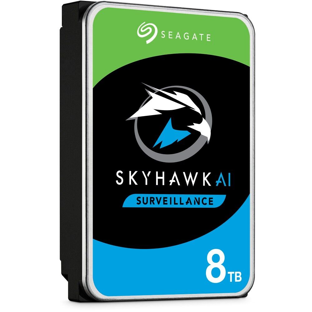 8 TB Seagate SKYHAWK 3.5'' 7200Rpm 256MB (ST8000VE001) 7/24 Güvenlik Disk