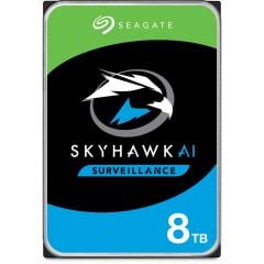 8 TB Seagate SKYHAWK 3.5'' 7200Rpm 256MB (ST8000VE001) 7/24 Güvenlik Disk