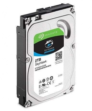 2 TB Seagate SKYHAWK 3.5'' 64MB 5900Rpm (ST2000VX008) 7/24 (RF) Güvenlik Disk
