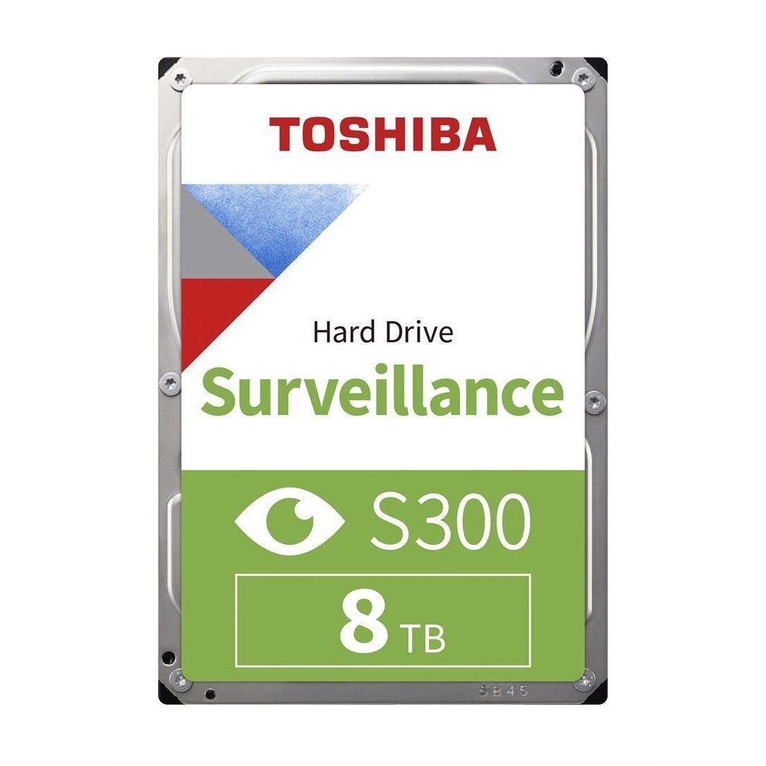 8 TB Toshiba S300 Pro 7200 Sata3 (MD10ADA800V) 512MB 7/24 Güvenlik Diski