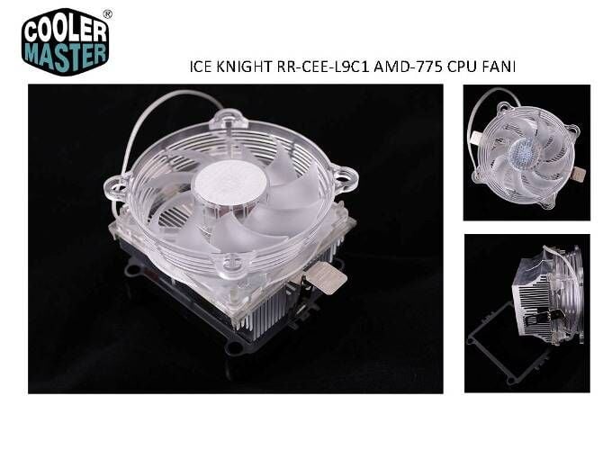 Cooler Master Rr-Cee-L9c1-Gp Amd + İntel 775 Geçmeli Cpu Fan