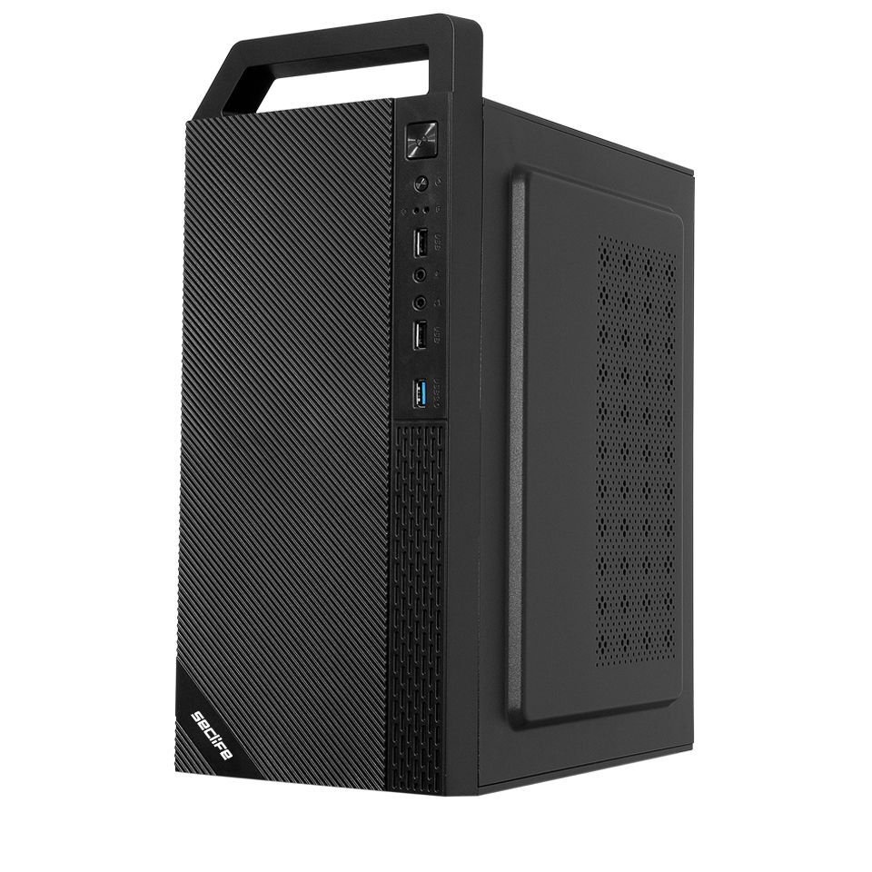 Seclife SLC-6525B 300W USB 3.0 Kulplu Siyah Kasa