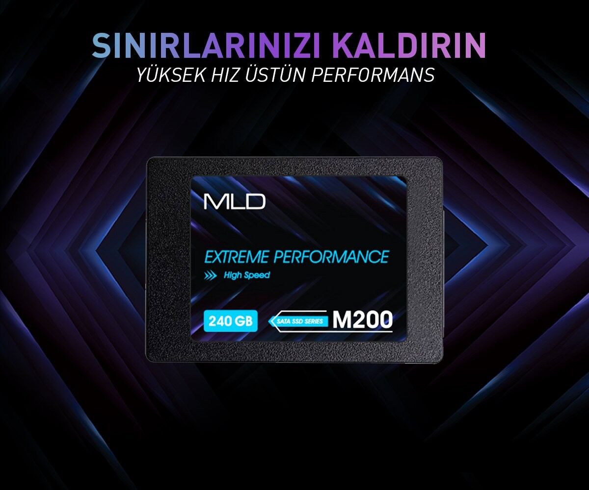 240GB MLD M200 2.5'' Sata3 (BM-MLD25M200S23-240) R:560 MB/s W:520 MB/s SSD Disk