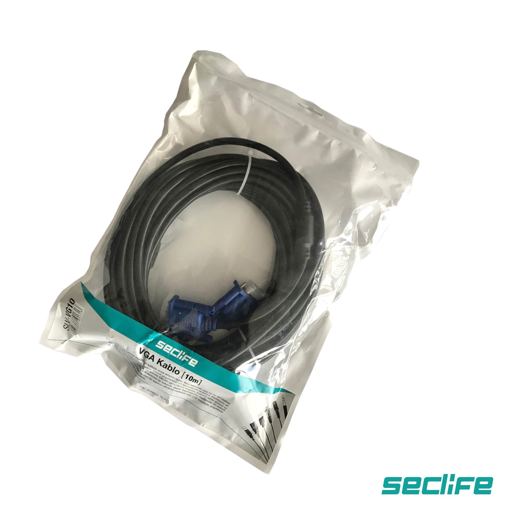 Seclife SLV-VG10 10M Vga Kablo