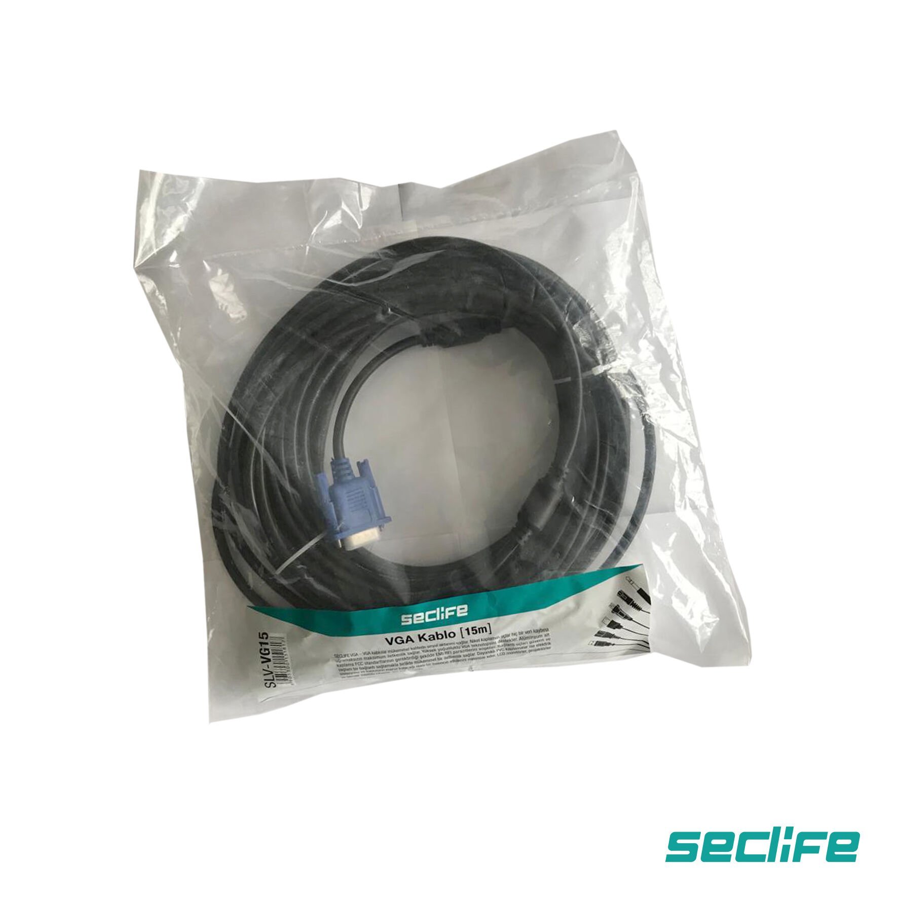 Seclife SLV-VG15 15M Vga Kablo