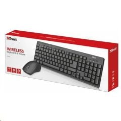 Trust 22118 Ziva Kablosuz Mouse Klavye Set