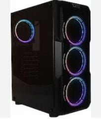 DarkFlash Aquarius-Acrylic 650W 80+Br RGB Mid Kasa