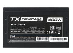 TX PowerMAX TXPSU400S1 400W 3xSATA, 3xIDE 6Pin PCI-E Güç Kaynağı