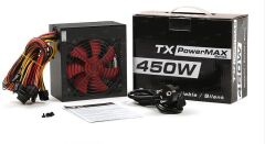 TX PowerMAX TXPSU450S1 450W 3xSATA, 3xIDE 6Pin PCI-E Güç Kaynağı