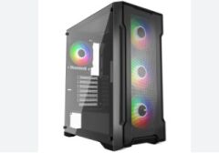 PowerBoost PB-PS6849B 650w 80+ Bronze USB3.0 Mesh4*12cm R.Bow ATX Gam Siyah Kasa