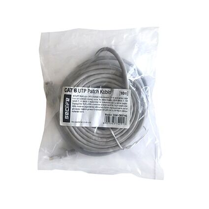 Seclife SNW-C6574G Cat6 10Mt Gri Patch Kablo