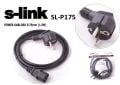 S-link SL-P175 1.5m 0.75mm Lüks Power Kablo