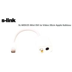 S-link SL-MDV25 mDVI-S-VIDEO (Apple Uyumlu)