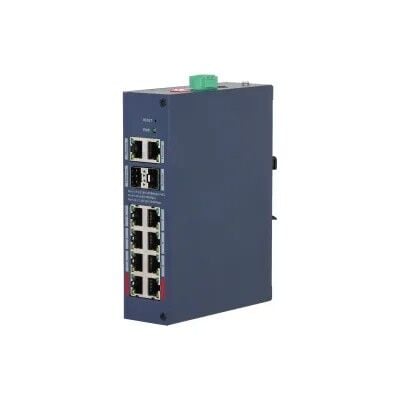 Dahua CHS4212-8GT-110 12x GIGABIT 8xPOE 110W 2xSFP 2xUPLINK Yönetilebilir Switch