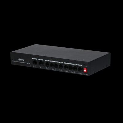 Dahua PFS3010-8ET-65 8 Port 10/100 8FE PoE Port 65W 2FE Uplink Yönetilemez Switc