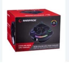 Rampage RM-C03 COOLBLADE Rainbow 43CFM 12cm Fan Intel LGA1700 Hava Soğutmalı