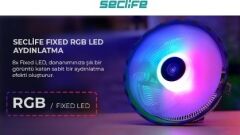 Seclife SLF-1208 1150-1151-1155P-AM3 Cpu Fan