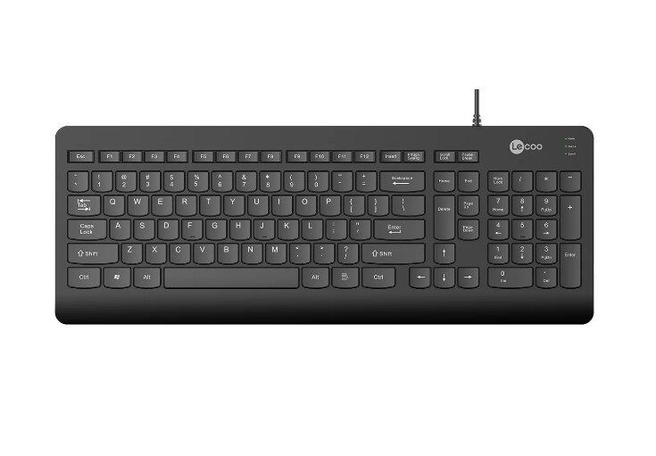 Lenovo Lecoo KB103 Q Türkçe USB Siyah Klavye