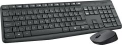 Logitech MK235 (920-007925) Siyah Kablosuz Klavye&Mouse Set