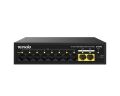 Tenda SG106PC 6 Port 4 Port Poe+ 10/100/1000 2 Port Uplink Switch Çelik Kasa