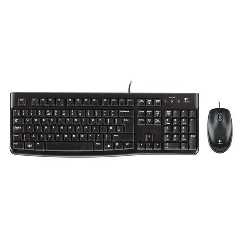 Logitech MK120 Q USB Siyah Klavye Mouse Set (920-002560)