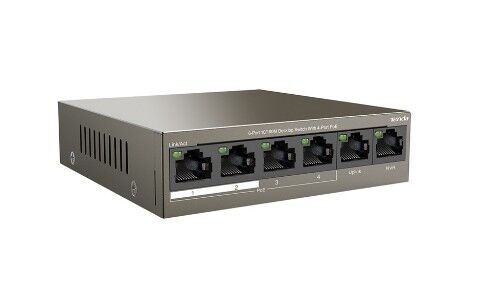 Tenda TEF1106P-4-63W 6 Port 10/100M 4-Port PoE Switch