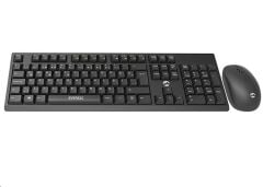 Everest KM-2510 Siyah Kablosuz Q Multimedia Klavye + Mouse Set