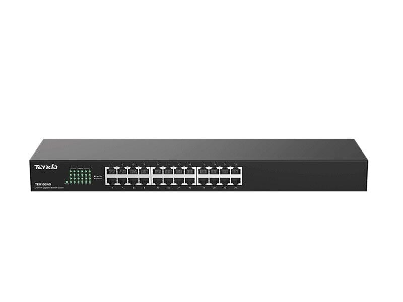 Tenda TEG1024G 24 Port 10/100/1000 Rack-M 19'' Switch