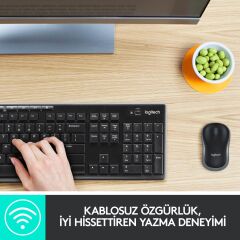 Logitech MK270 Kablosuz Klavye Mouse Set (920-004525)