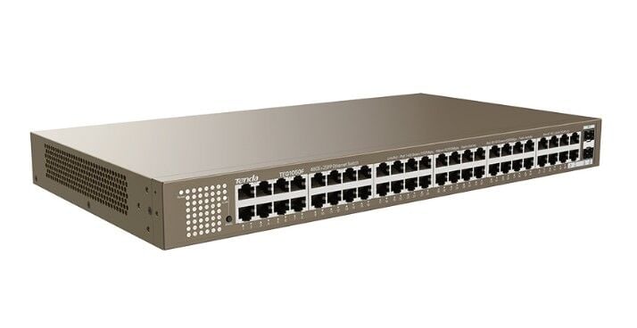 Tenda TEG1050F 48 Port Gigabit + 2SFP Yönetilemez Switch