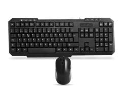 Everest KM-1435 Siyah Usb Oyuncu Q Multimedia Klavye + Mouse Set