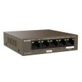 Tenda TEG1105PD 5 Port 4 Port Poe+ 1 Port Poe+ İN 10/100/1000 Switch Çelik Kasa