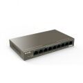 Tenda TEG1109P-8-102W 8GE PoE Port (102W), 1GE Uplink Desktop Switch