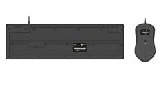 Lenovo Lecoo CM101 Q Türkçe USB Siyah Klavye + Mouse Seti